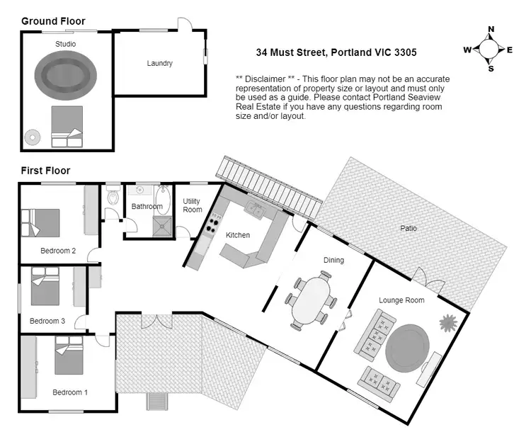 Floorplan of Homely house listing, 34 Must Street, Portland VIC 3305