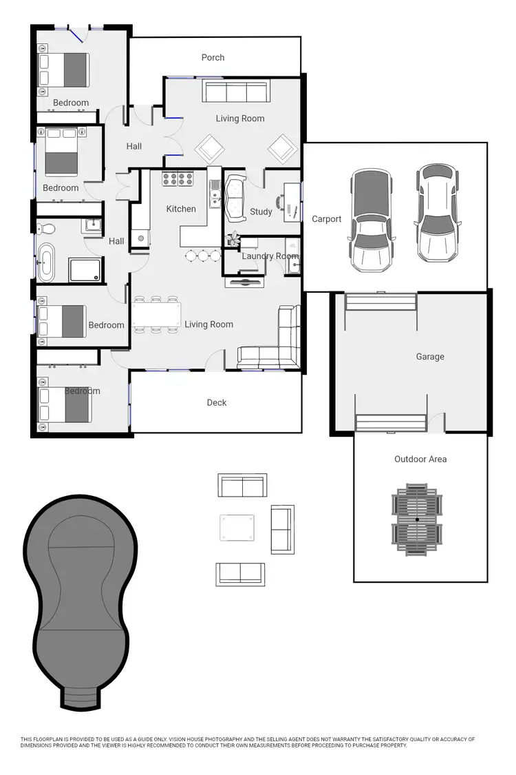 Floorplan of Homely house listing, 16 Poplar Parade, Mildura VIC 3500