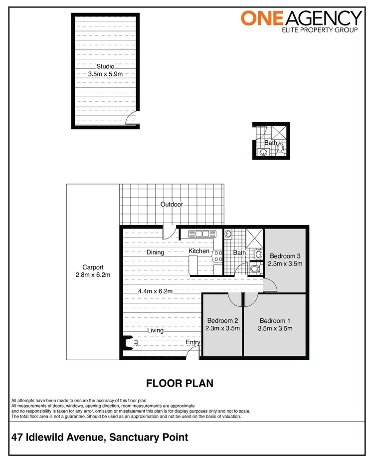 Floorplan of Homely house listing, 47 Idlewild Avenue, Sanctuary Point NSW 2540