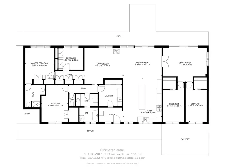 Floorplan of Homely rural property listing, 189 Katamatite-Yarrawonga Road, Yarrawonga VIC 3730