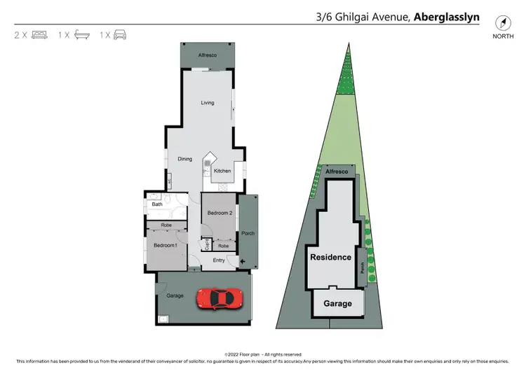 Floorplan of Homely unit listing, 4/53 Raymond Terrace Road, East Maitland NSW 2323