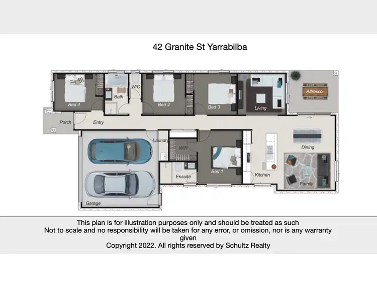 Floorplan of Homely house listing, 42 Granite Street, Yarrabilba QLD 4207