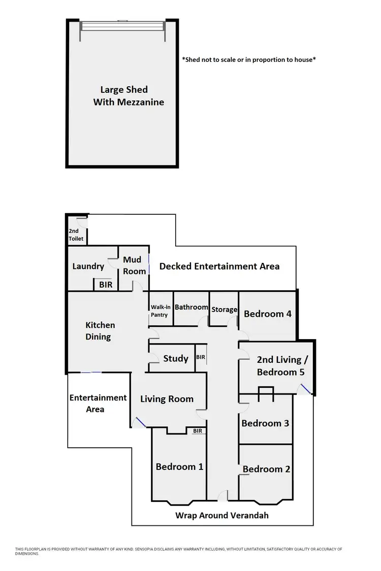 Floorplan of Homely house listing, 52 Macpherson Street, Nhill VIC 3418