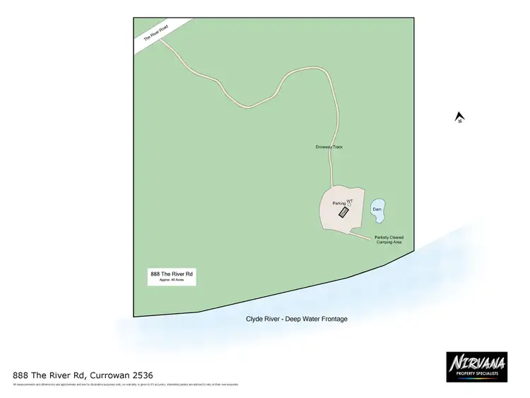 Floorplan of Homely rural property listing, 888 The River Road, Currowan NSW 2536