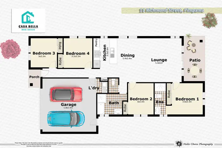 Floorplan of Homely house listing, 11 Richmond Street, Pimpama QLD 4209