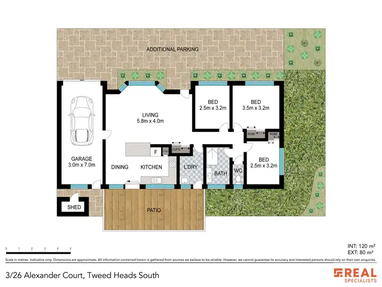 Floorplan of Homely unit listing, 3/28 Alexander Court, Tweed Heads South NSW 2486