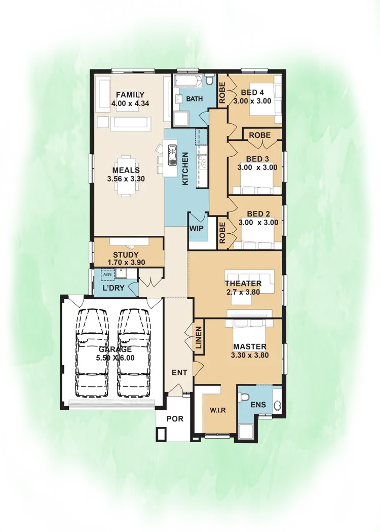 Floorplan of Homely house listing, 72 Showman Drive, Diggers Rest VIC 3427