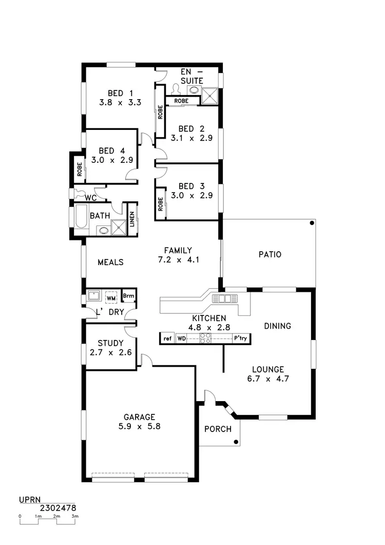 Floorplan of Homely house listing, Address available on request