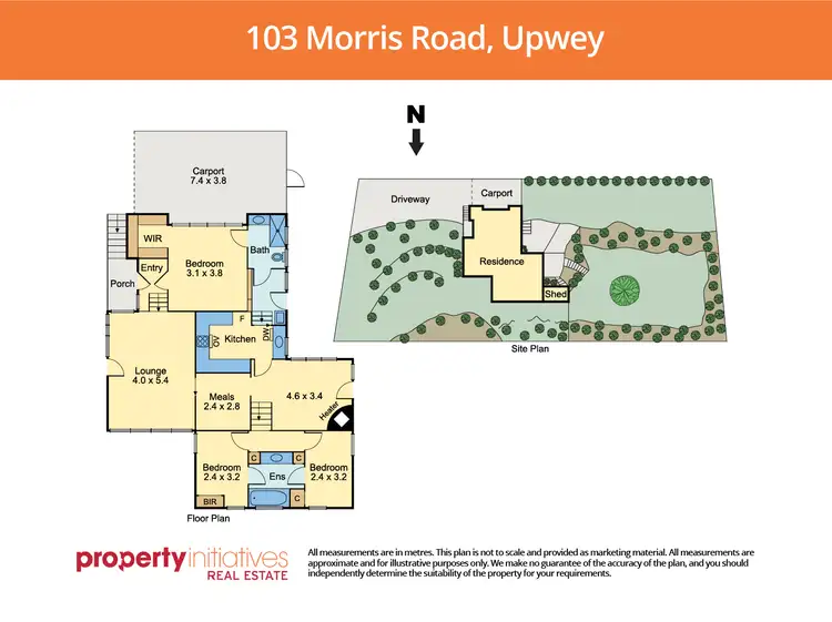 Floorplan of Homely house listing, 103 Morris Road, Upwey VIC 3158