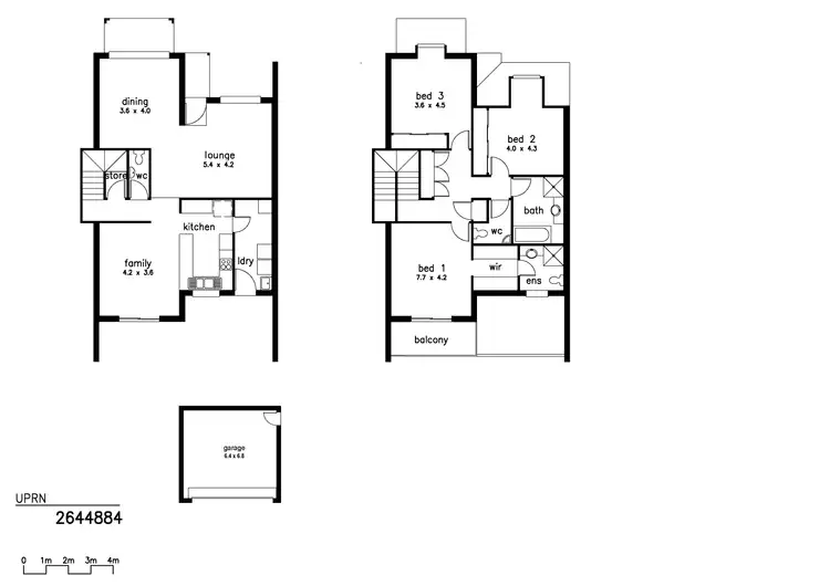 Floorplan of Homely townhouse listing, Address available on request