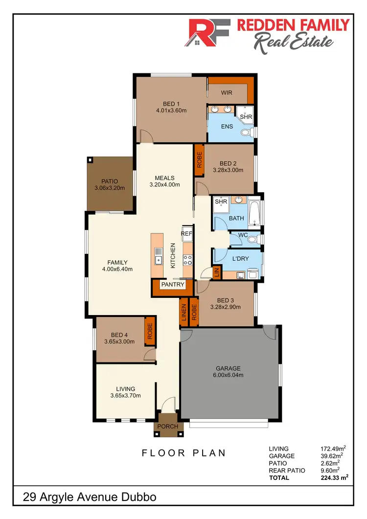 Floorplan of Homely house listing, 29 Argyle Avenue, Dubbo NSW 2830