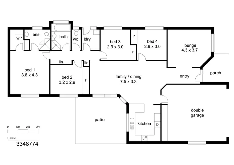 Floorplan of Homely house listing, Address available on request