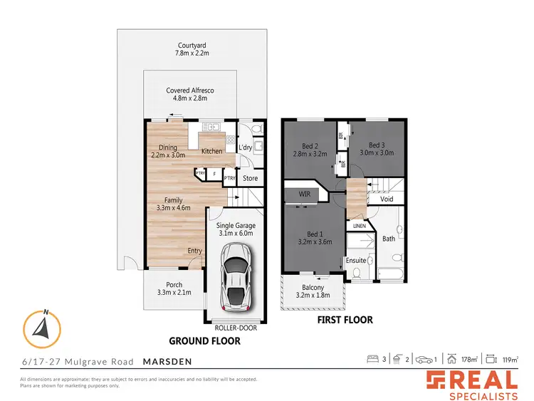 Floorplan of Homely unit listing, 6/17-27 Mulgrave Road, Marsden QLD 4132