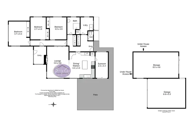 Floorplan of Homely house listing, 31 Robert Street, Smithton TAS 7330