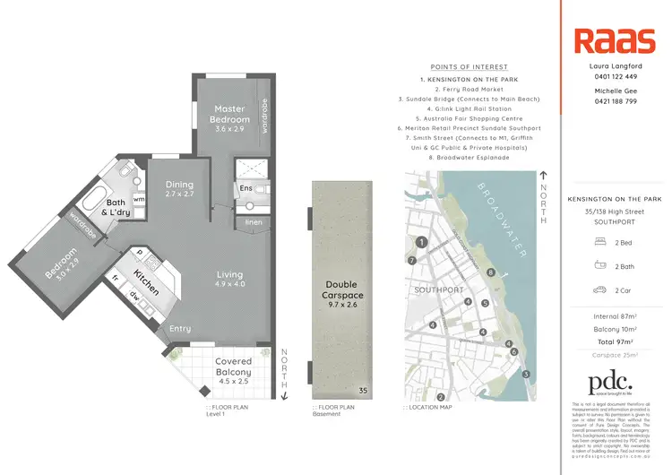 Floorplan of Homely apartment listing, 35/138 High Street, Southport QLD 4215