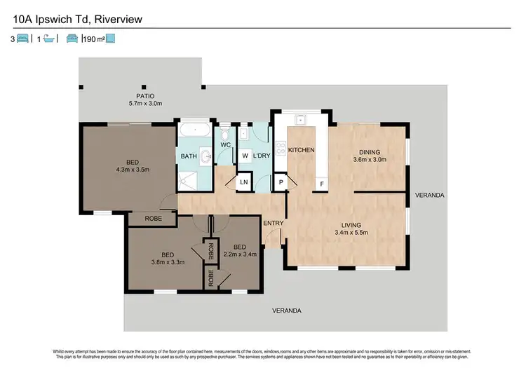 Floorplan of Homely house listing, 10A Ipswich Street, Riverview QLD 4303