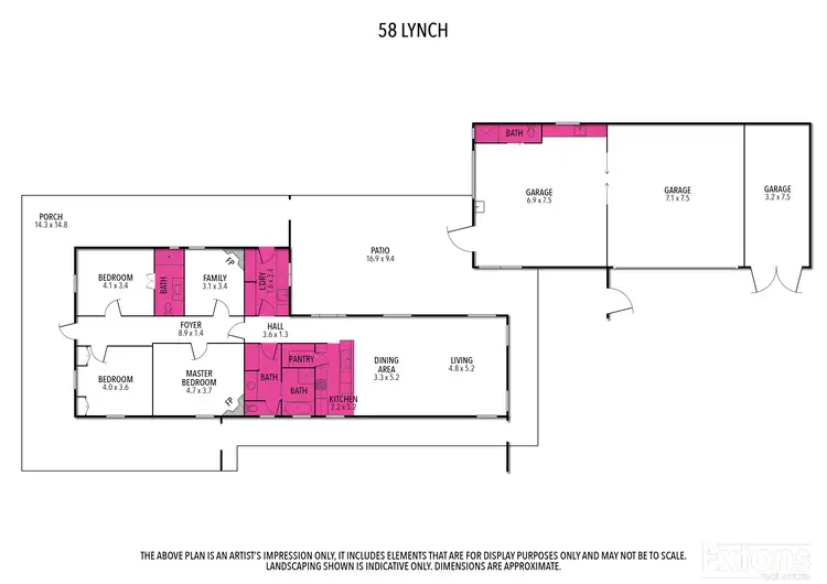 Floorplan of Homely house listing, 58 LYNCH STREET, Yarrawonga VIC 3730