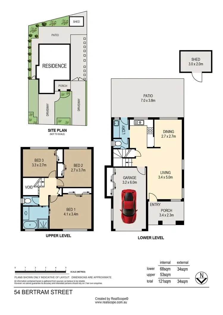 Floorplan of Homely house listing, 54 Bertram Street, Stafford QLD 4053