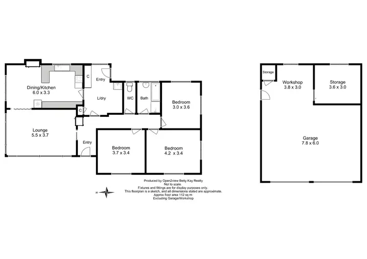 Floorplan of Homely house listing, 8 Horton Street, Forest TAS 7330