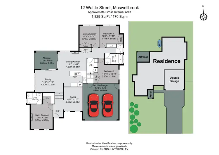 Floorplan of Homely house listing, 12 Wattle Street, Muswellbrook NSW 2333