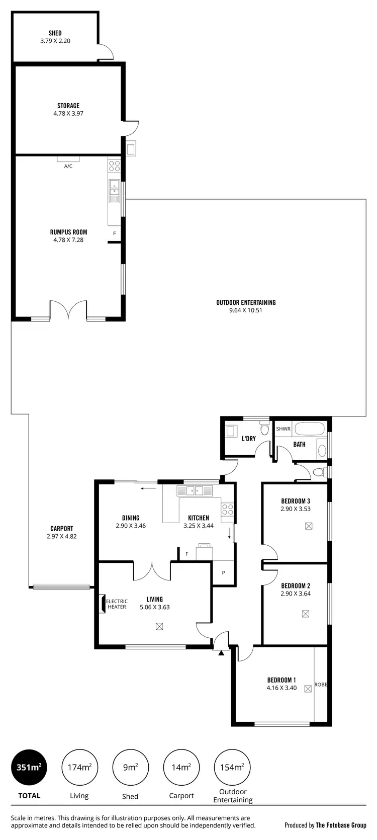 Floorplan of Homely house listing, 5 Malcolm Street, Flinders Park SA 5025