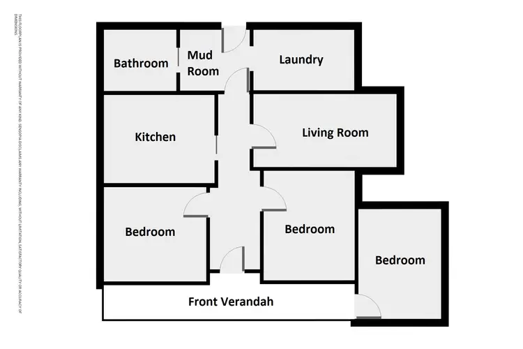 Floorplan of Homely house listing, 7 Livingstone Street, Warracknabeal VIC 3393
