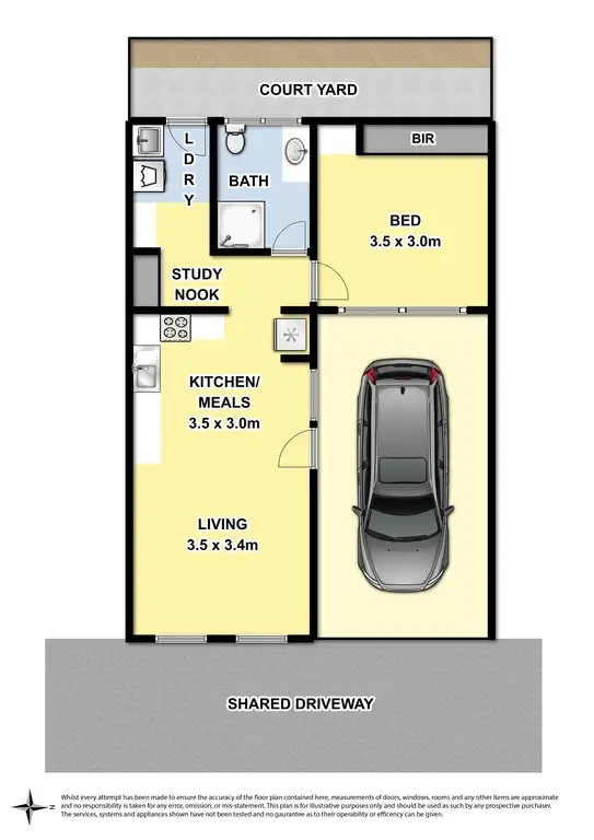 Floorplan of Homely unit listing, 3/40-42 Calder Street, Manifold Heights VIC 3218