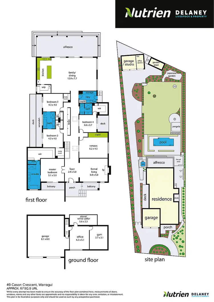 Floorplan of Homely house listing, 49 Cason Crescent, Warragul VIC 3820