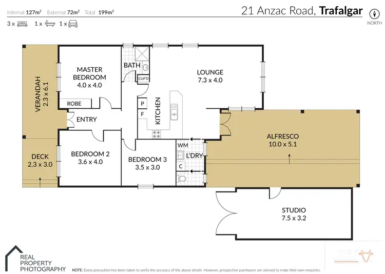 Floorplan of Homely house listing, 21 Anzac Road, Trafalgar VIC 3824
