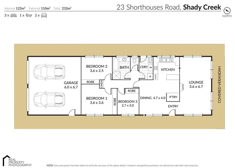 Floorplan of Homely rural property listing, 23 Shorthouses Road Shady Creek 3821, Shady Creek VIC 3821
