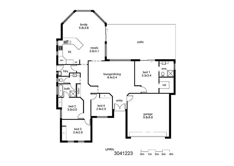 Floorplan of Homely house listing, Address available on request