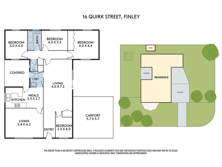 Floorplan of Homely house listing, 16 Quirk Street, Finley NSW 2713