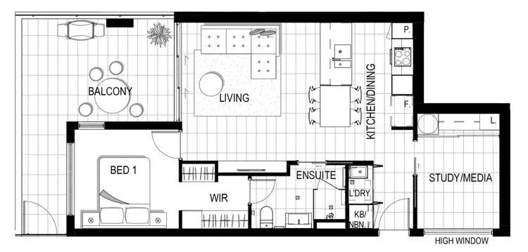 Floorplan of Homely apartment listing, 30 Johnston Street, Bulimba QLD 4171