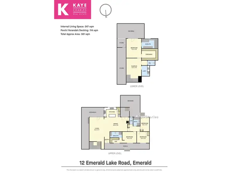 Floorplan of Homely house listing, 12 Emerald Lake Road, Emerald VIC 3782
