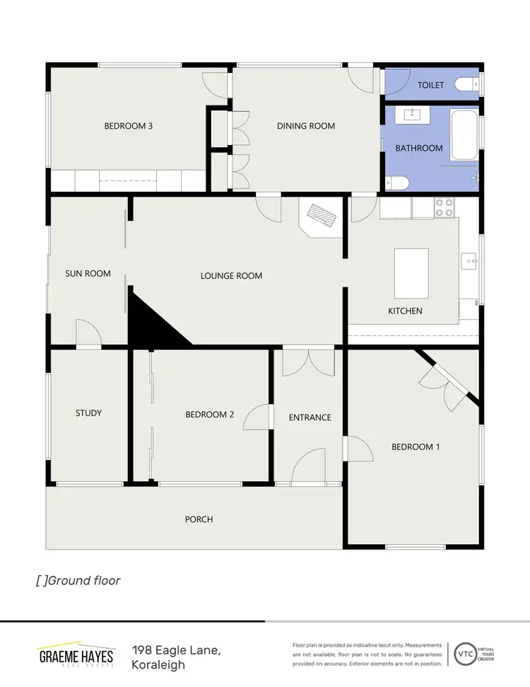 Floorplan of Homely rural property listing, 198 Eagle Lane, Koraleigh NSW 2735