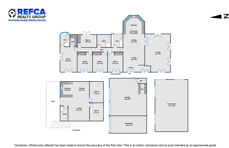 Floorplan of Homely rural property listing, 343 Tiyces Lane, Goulburn NSW 2580