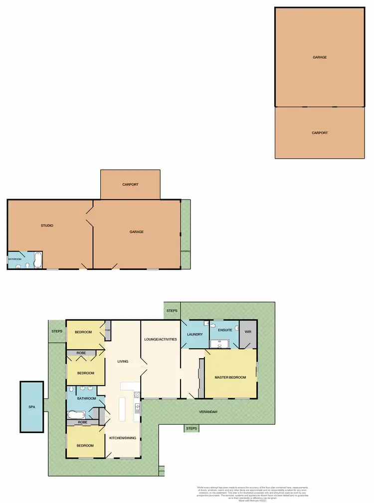 Floorplan of Homely house listing, 1 Highfield Way, Branxton NSW 2335