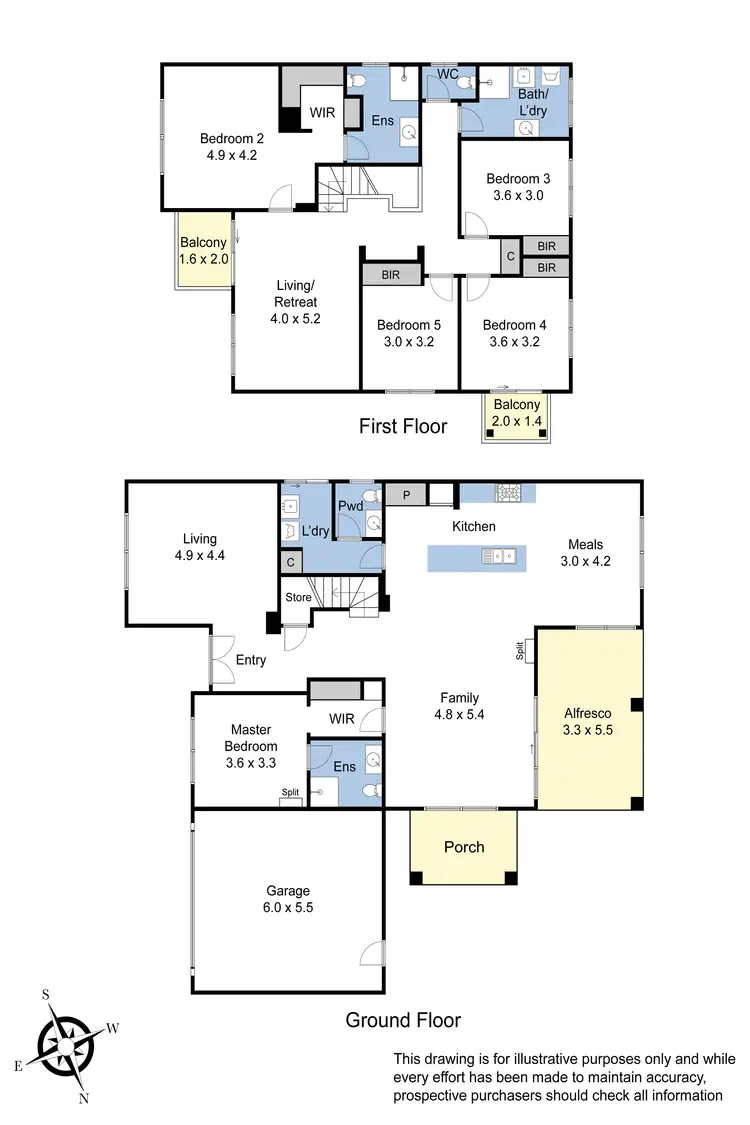 Floorplan of Homely house listing, 41 Grenfell Rise, Narre Warren South VIC 3805
