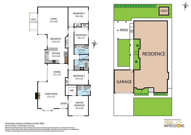 Floorplan of Homely house listing, 36 Granton Avenue, Endeavour Hills VIC 3802