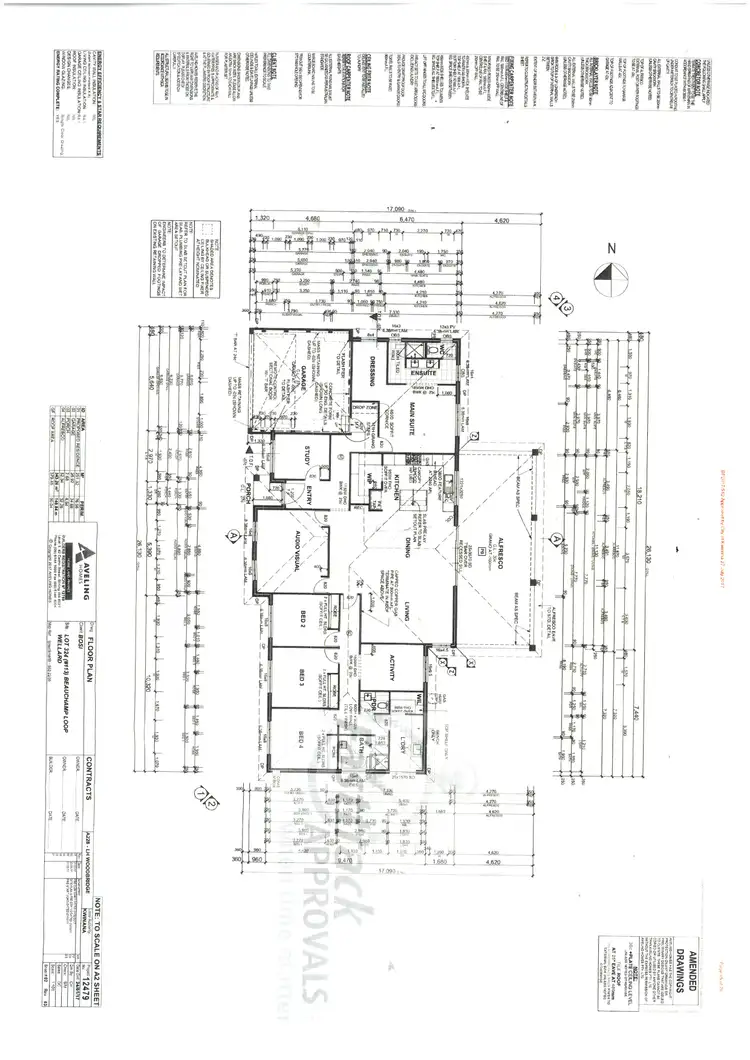 Floorplan of Homely house listing, 113 Beauchamp Loop, Wellard WA 6170