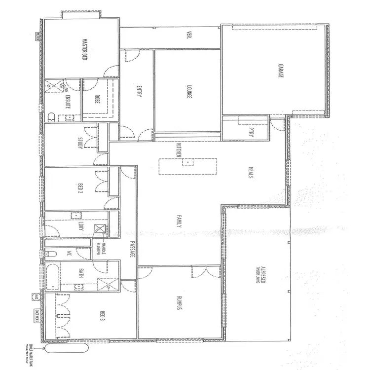 Floorplan of Homely house listing, 59 Empire Avenue, Drouin VIC 3818