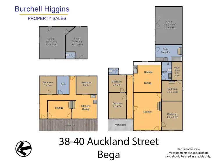 Floorplan of Homely house listing, 38-40 Auckland Street, Bega NSW 2550