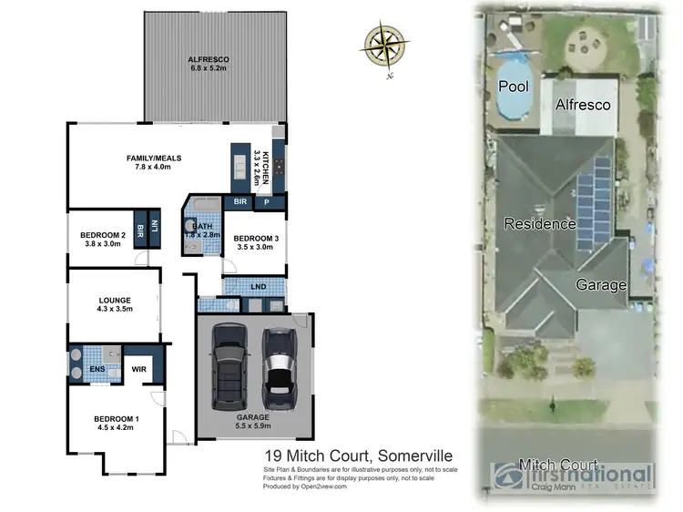 Floorplan of Homely house listing, 19 Mitch Court, Somerville VIC 3912