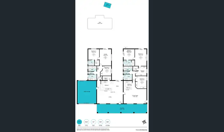 Floorplan of Homely house listing, 3 Whiting Street, Seacombe Heights SA 5047