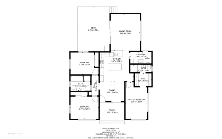 Floorplan of Homely house listing, 51 Weetwood Street, Newtown QLD 4350