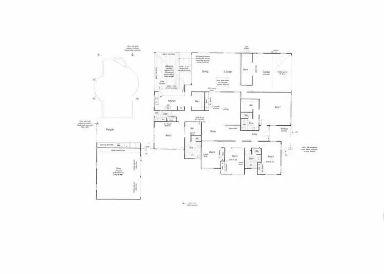 Floorplan of Homely house listing, 8 Mina Court, Cable Beach WA 6726