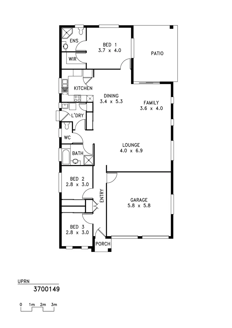 Floorplan of Homely house listing, Address available on request