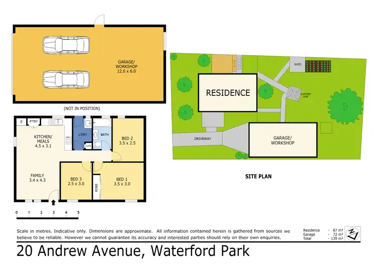 Floorplan of Homely house listing, 20 Andrew Avenue, Waterford Park VIC 3658