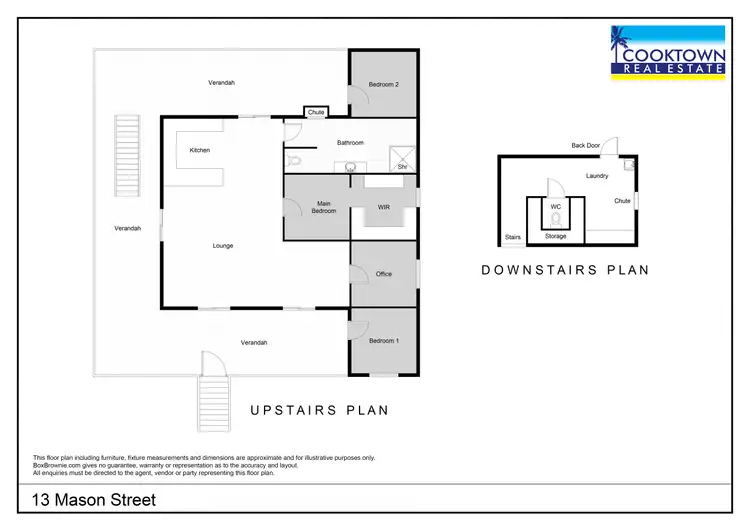 Floorplan of Homely house listing, 13 Mason Street, Cooktown QLD 4895