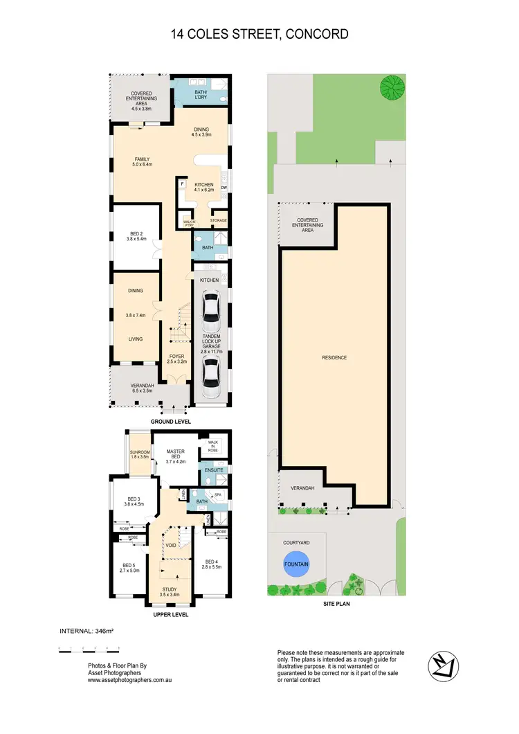 Floorplan of Homely house listing, 14 Coles Street, Concord NSW 2137